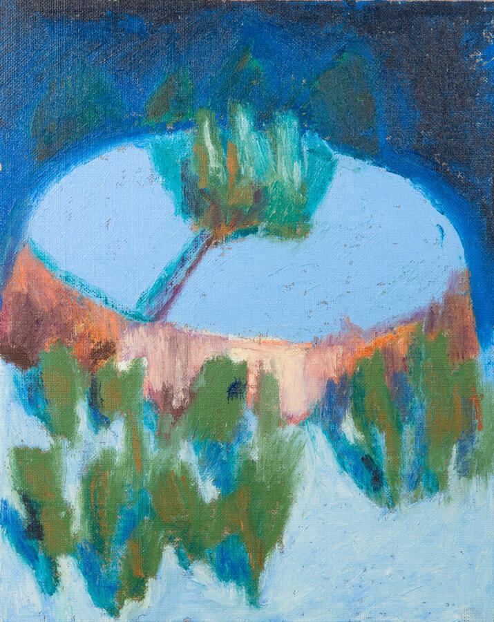 sketchbook 2 Oilbar on linen